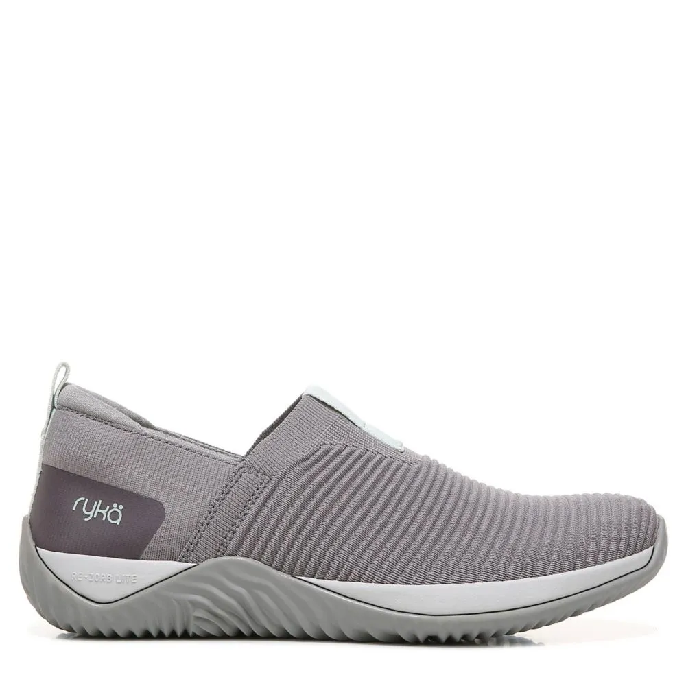 RYKA  WOMENS ECHO KNIT SLIP ON SNEAKER