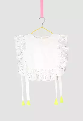 Schiffli Frill Edge Top