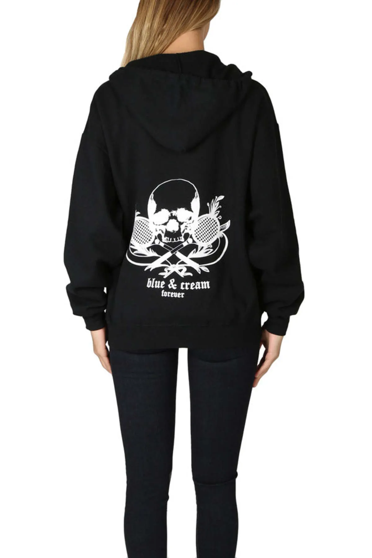 Skull Hoodie - Black