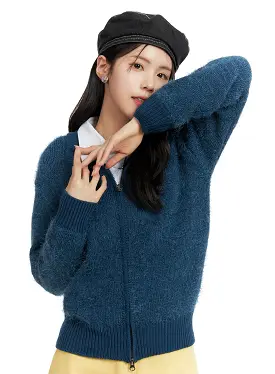 Soft Collar Knit Sweater OF408