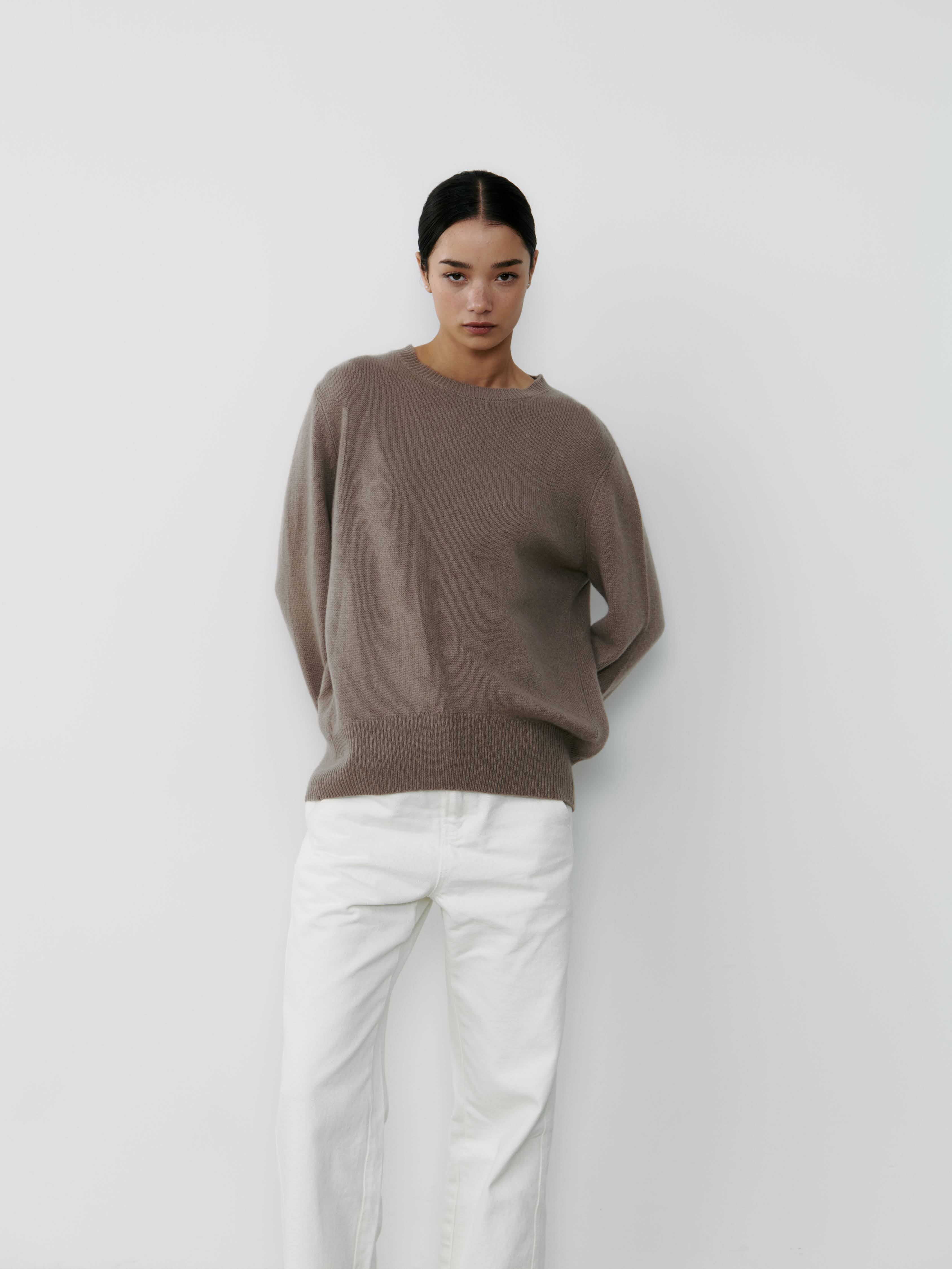 THE CLASSIC CREW SWEATER - TWINE