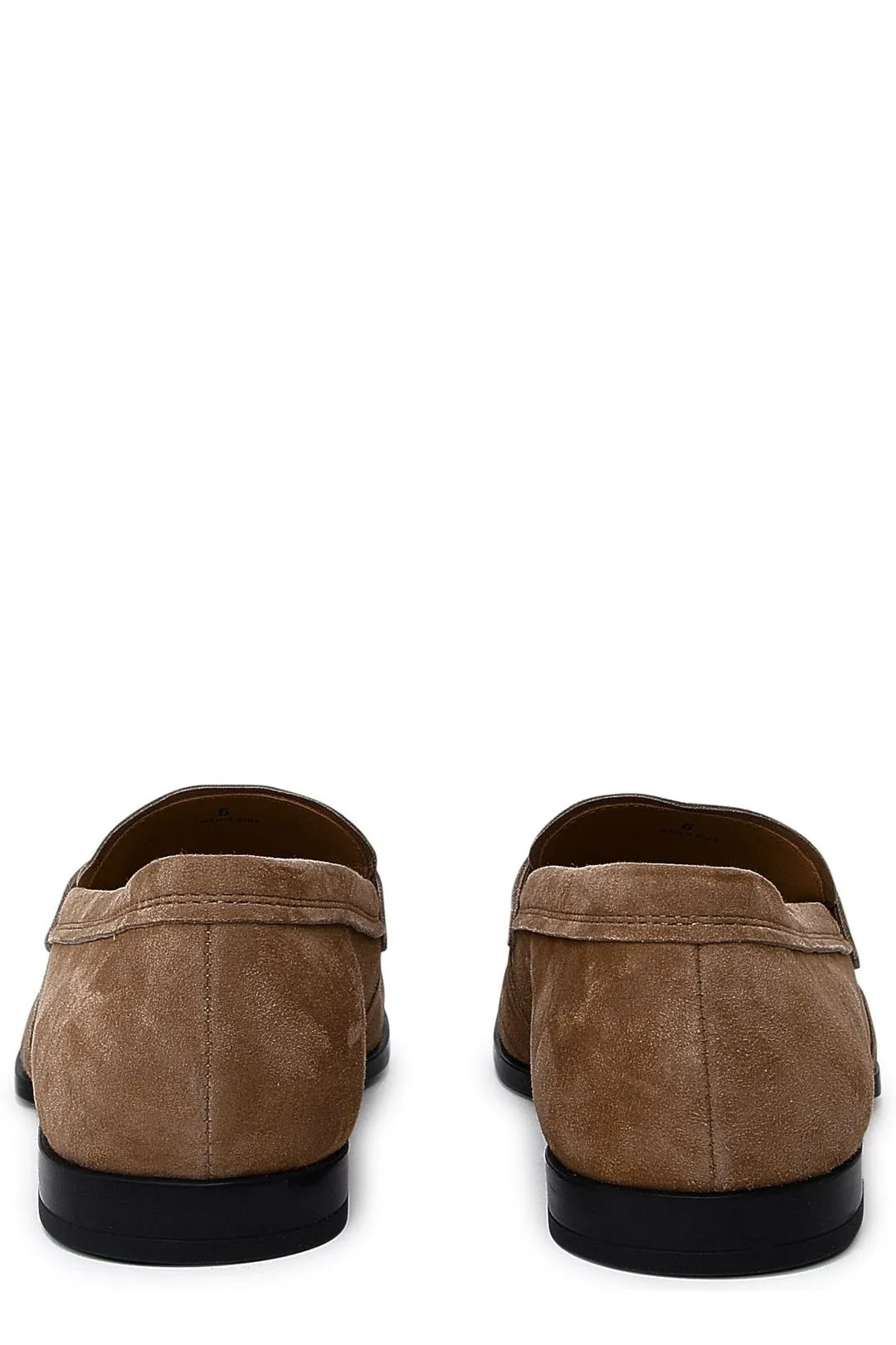 Tod's Round Toe Slip-On Loafers