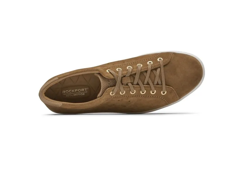 Total Motion Lite Tan Suede Lace-Up Sneaker