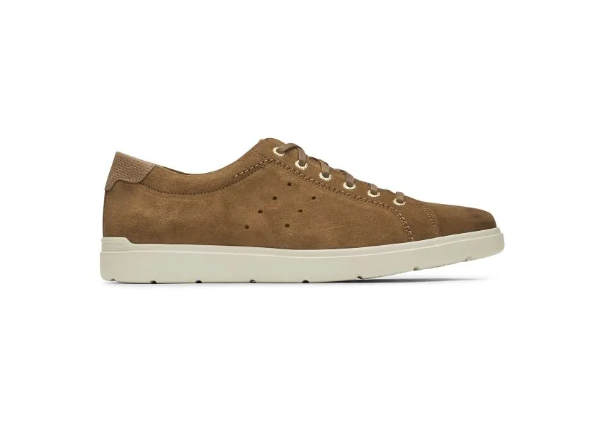 Total Motion Lite Tan Suede Lace-Up Sneaker