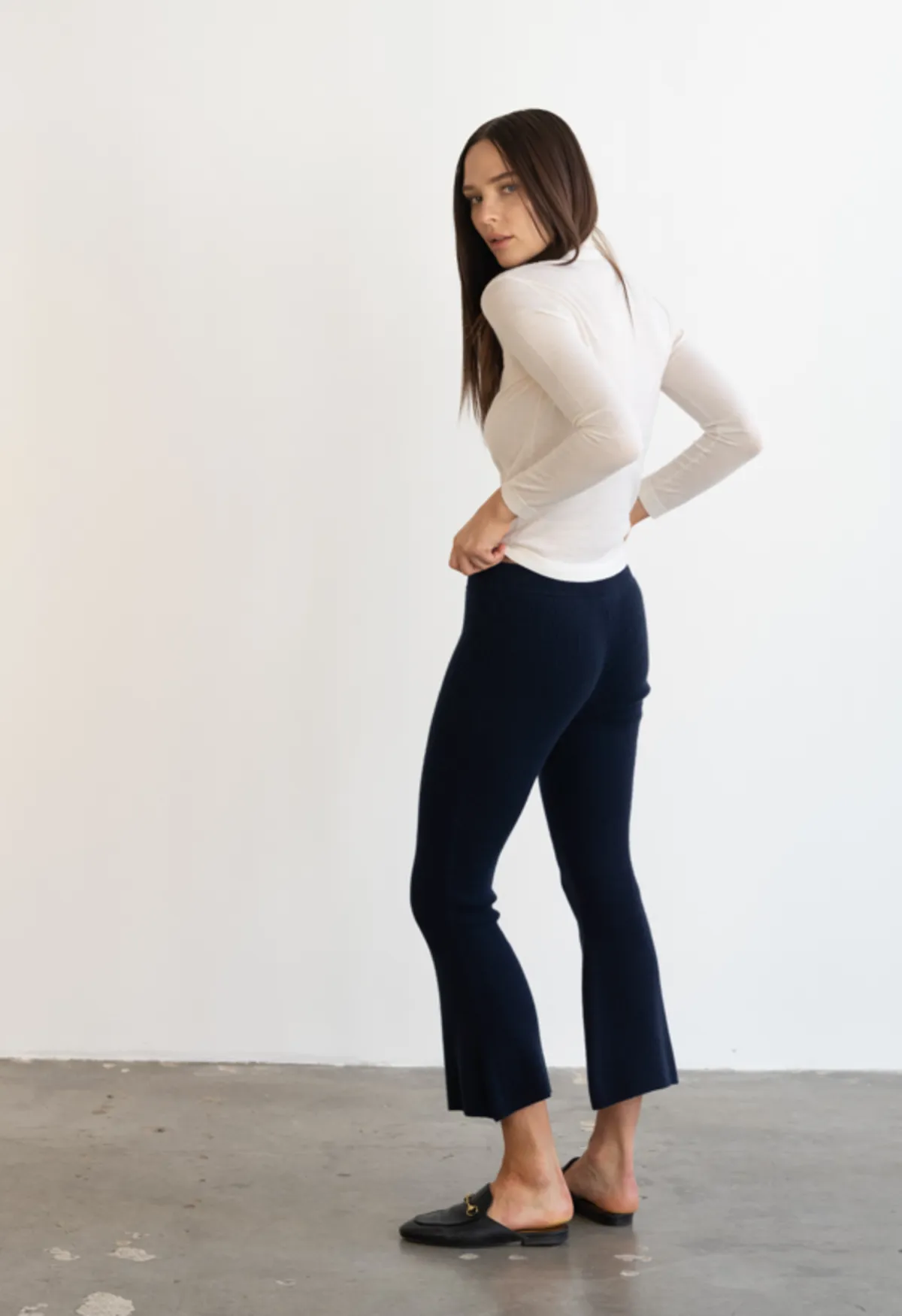 Tova Mock Neck Cashemere Sweater