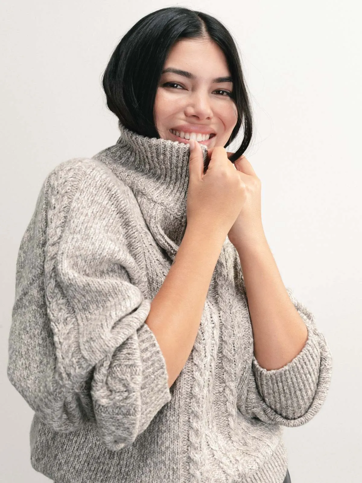 Trusty Cable Knit Sweater