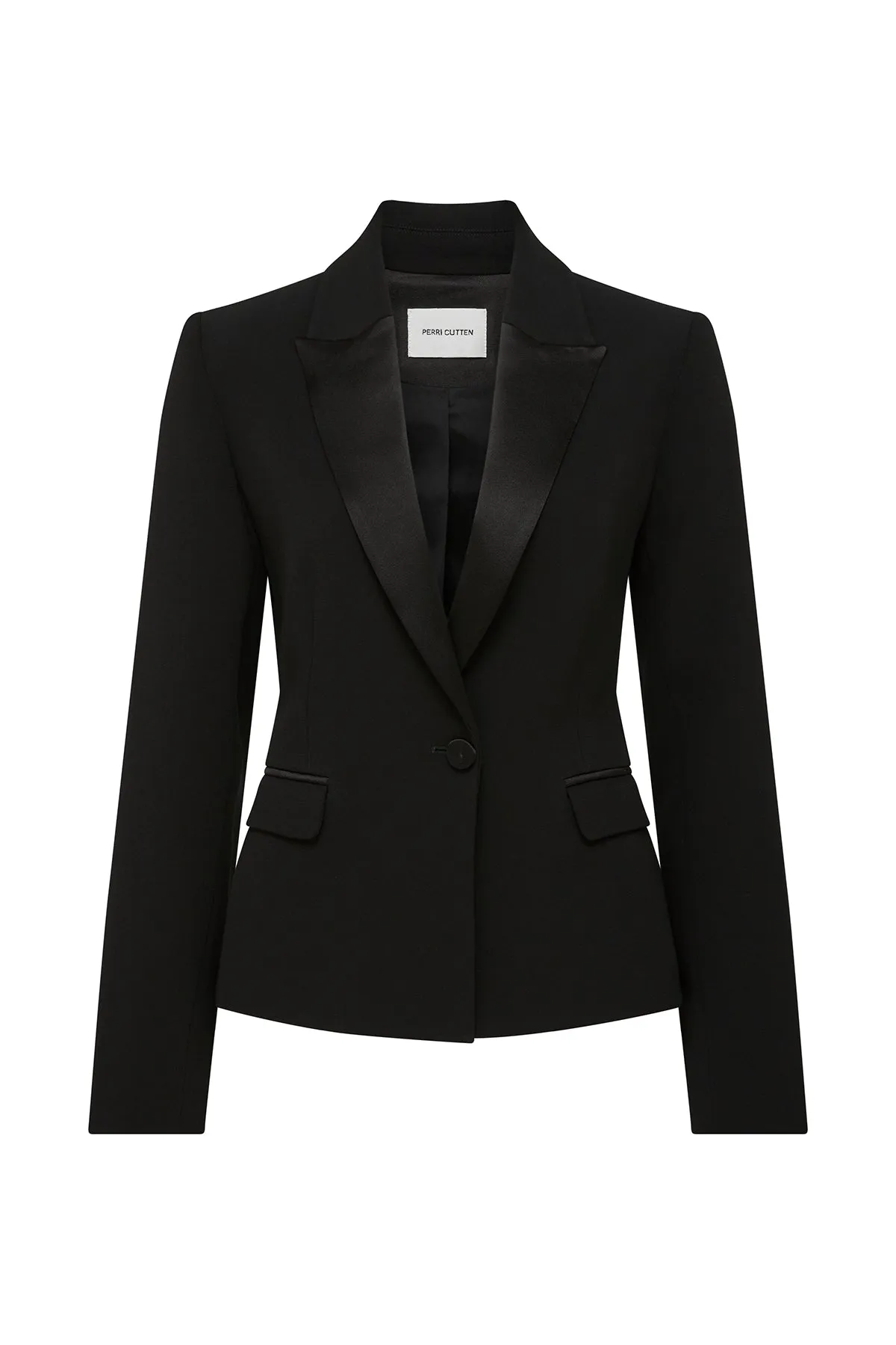 Tuxedo Jacket - Black