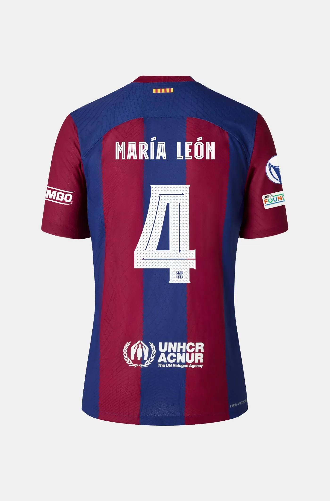 UWCL FC Barcelona home shirt 23/24 Player's Edition  - MARA LEN