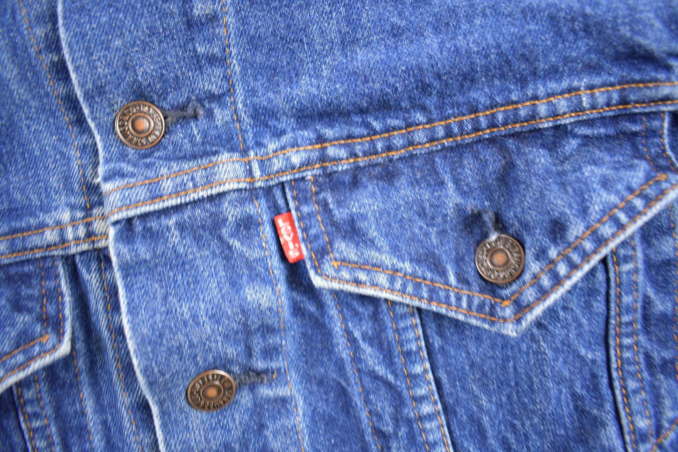 Vintage 1970s Levi's Jean Jacket Size 36 / Vintage Denim / True Vintage / Levi's denim / Union Made In Canada