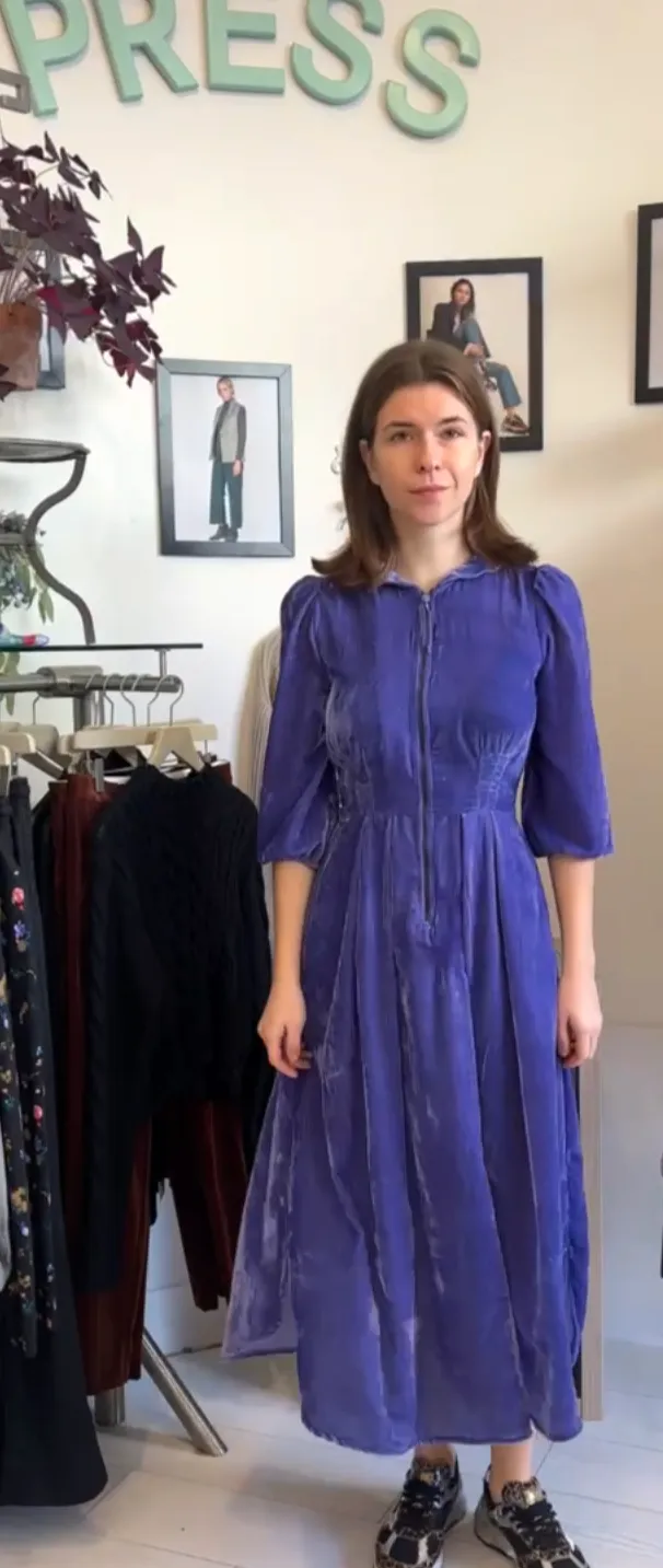 Violet Velvet SONNET Dress