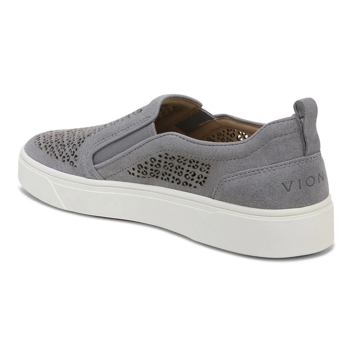 Vionic Kimmie Perf Sneaker: Grey 