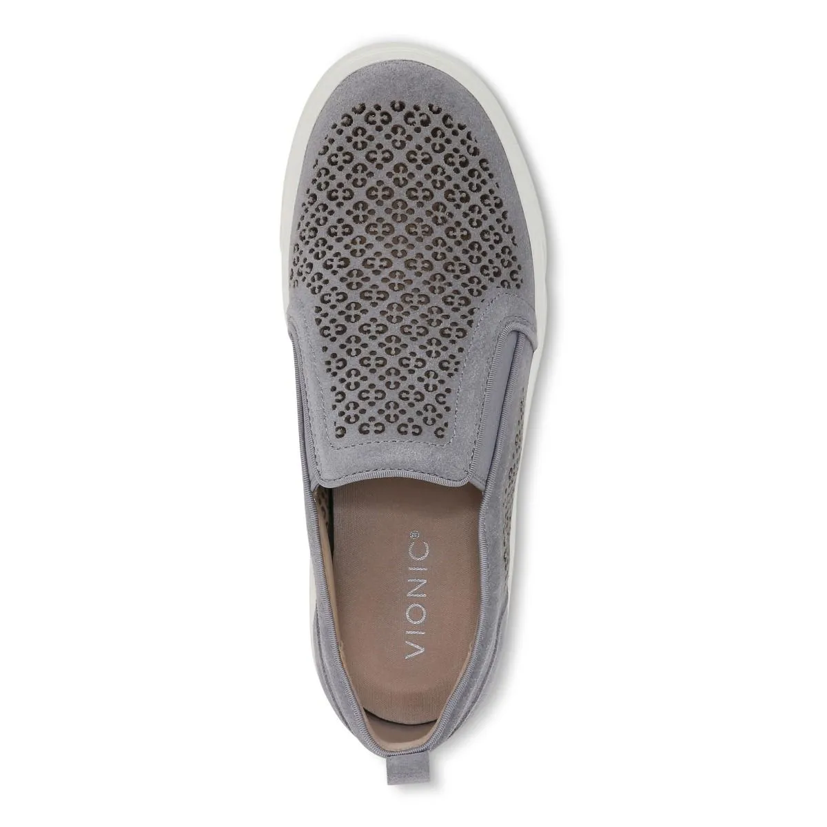 Vionic Kimmie Perf Sneaker: Grey 