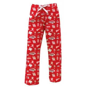 Vive La Fete Houston Cougars Women's Red Impressions Lounge Pants