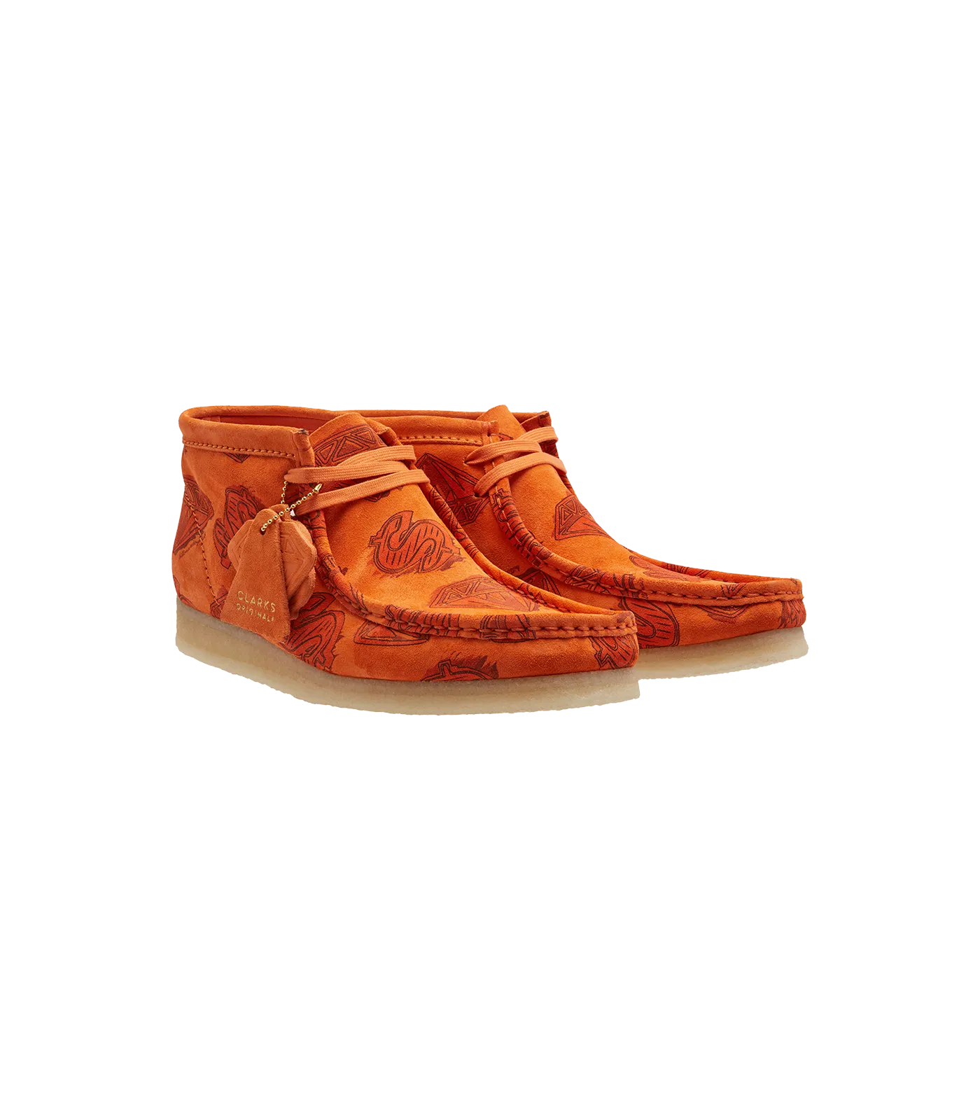 WALLABEE BOOTS - ORANGE