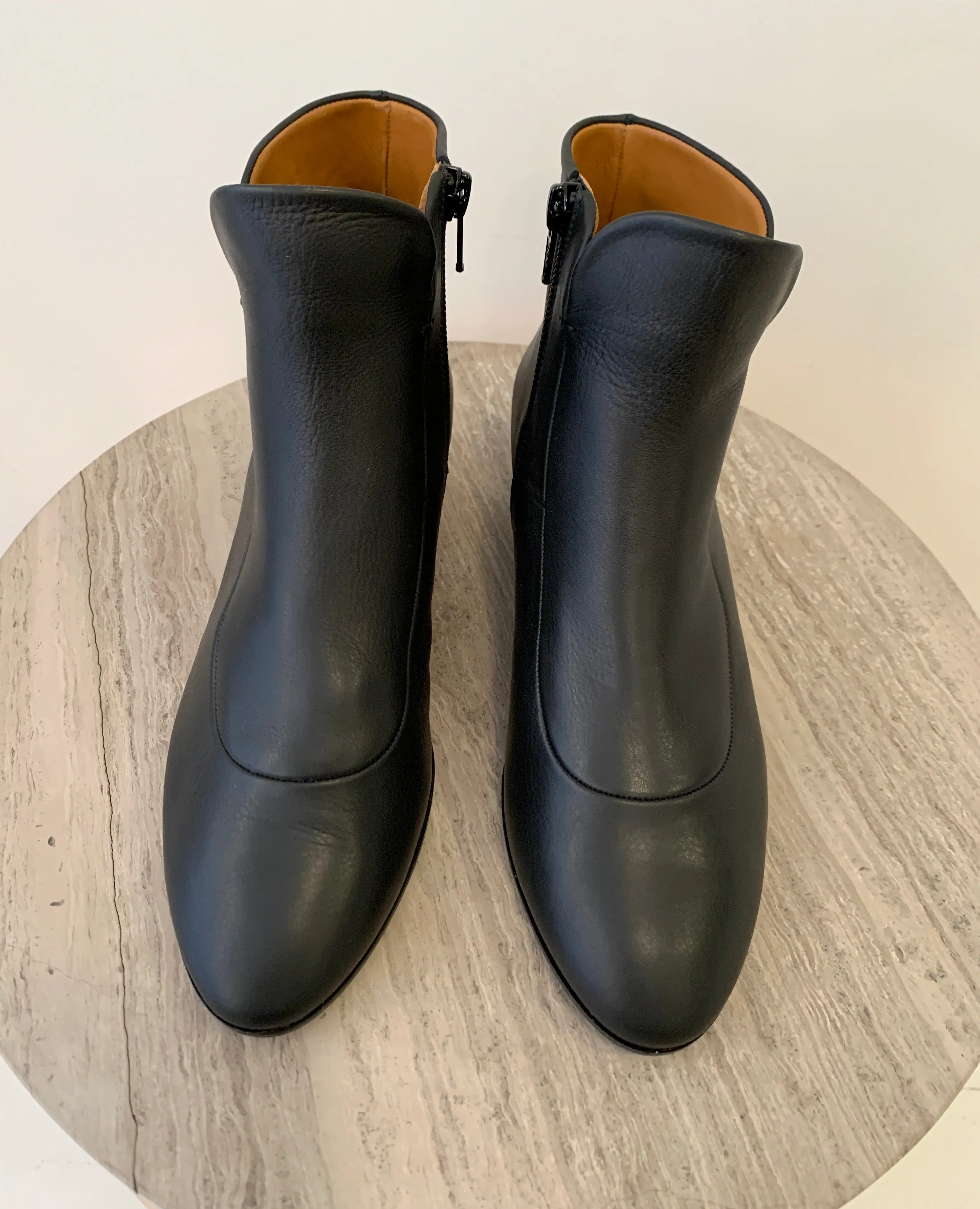 Warehouse Sale - Calm Boots Deep Sea Leather