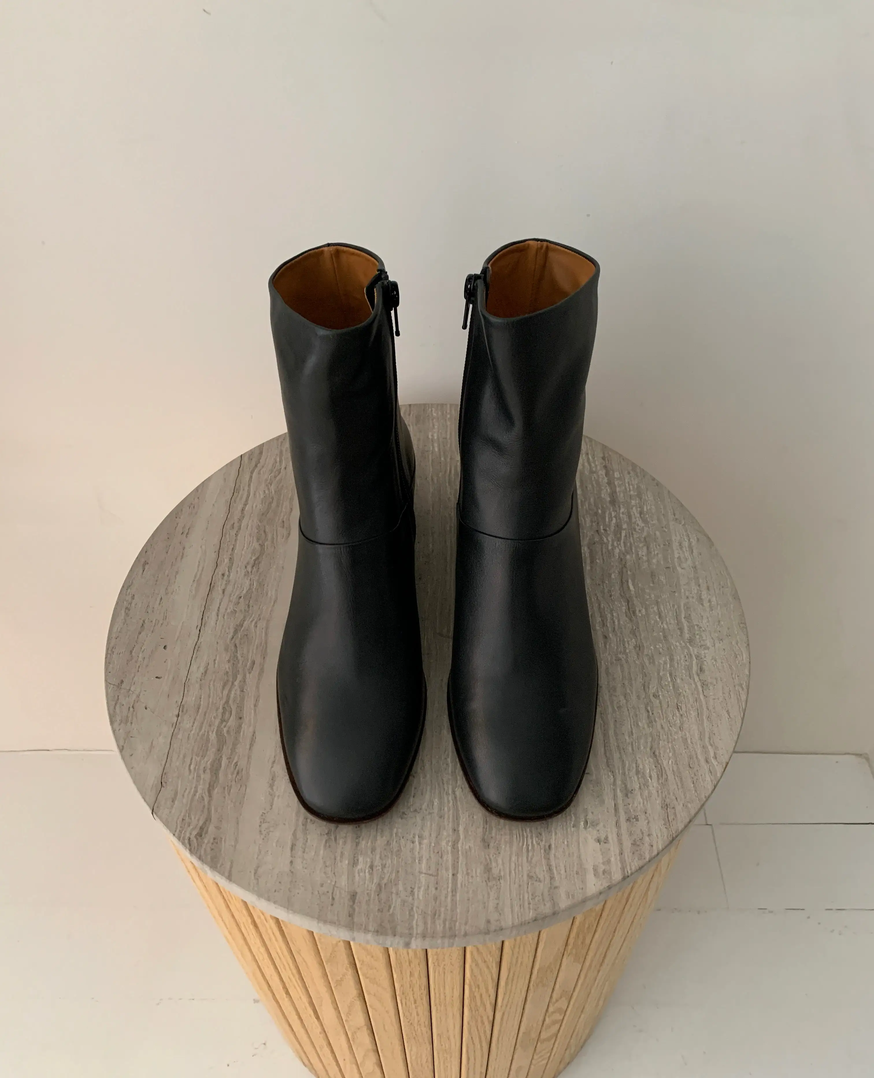 Warehouse Sale - Caviar Boots Deep Sea Leather