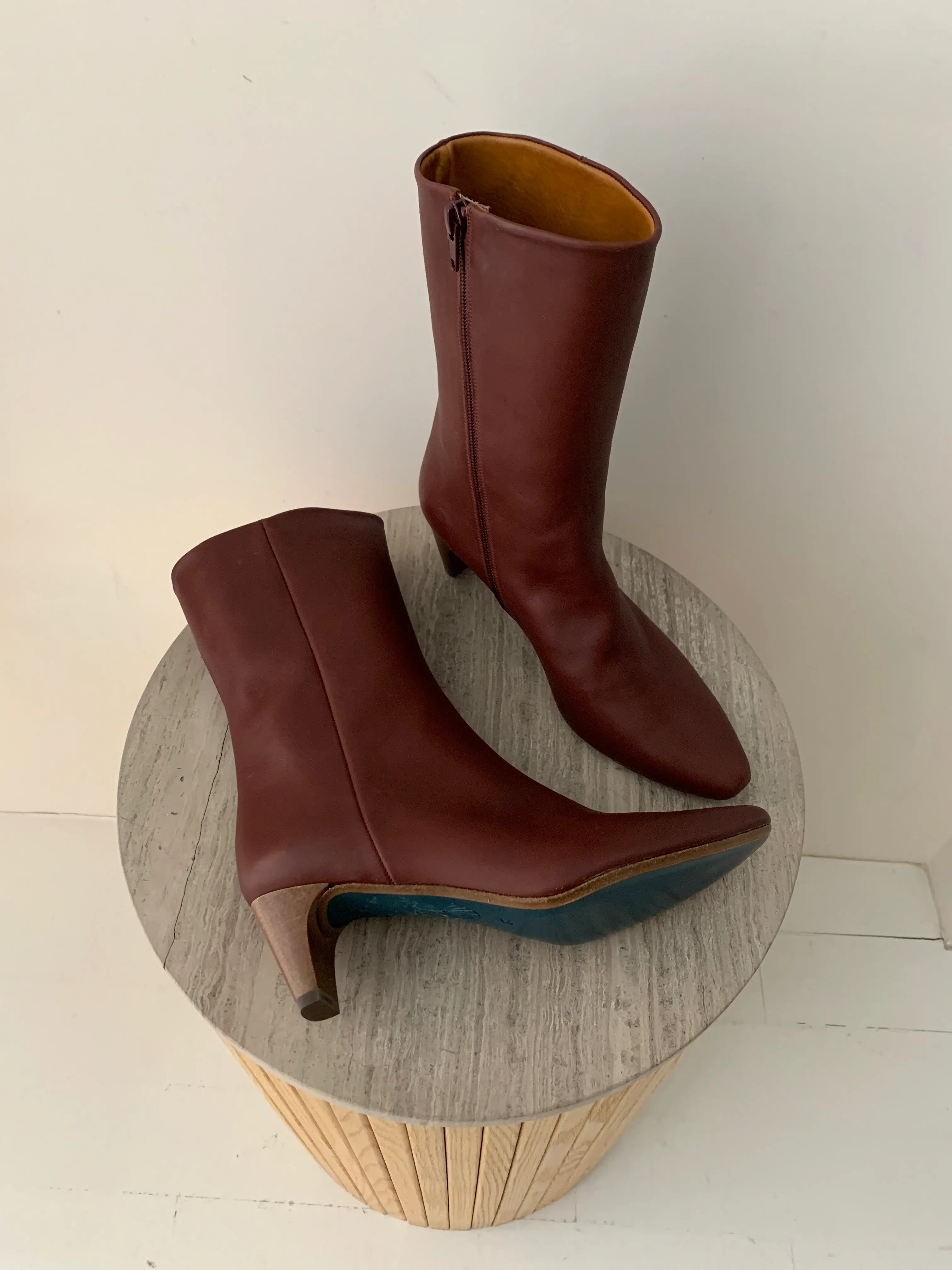 Warehouse Sale - Wakame Boots Merlot Leather