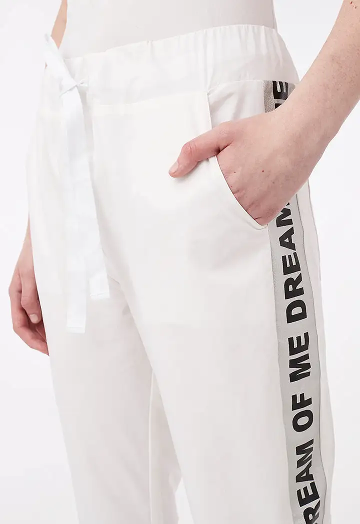 White Jogging Pants