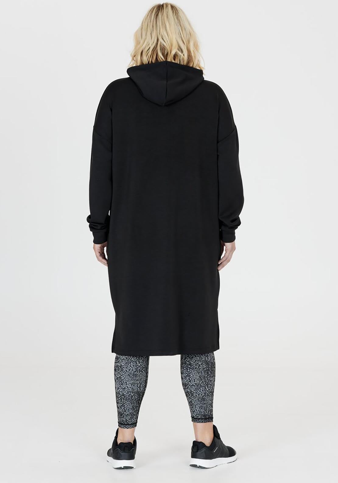 Womenseat Hoodie Dress - Black