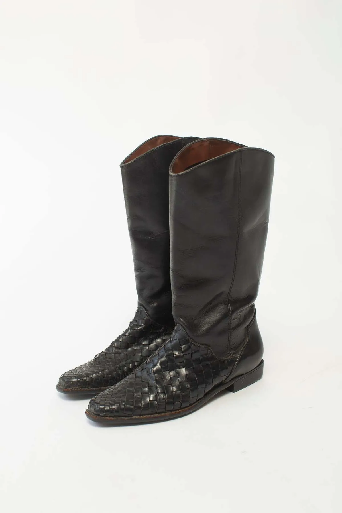 Woven Boots - Black