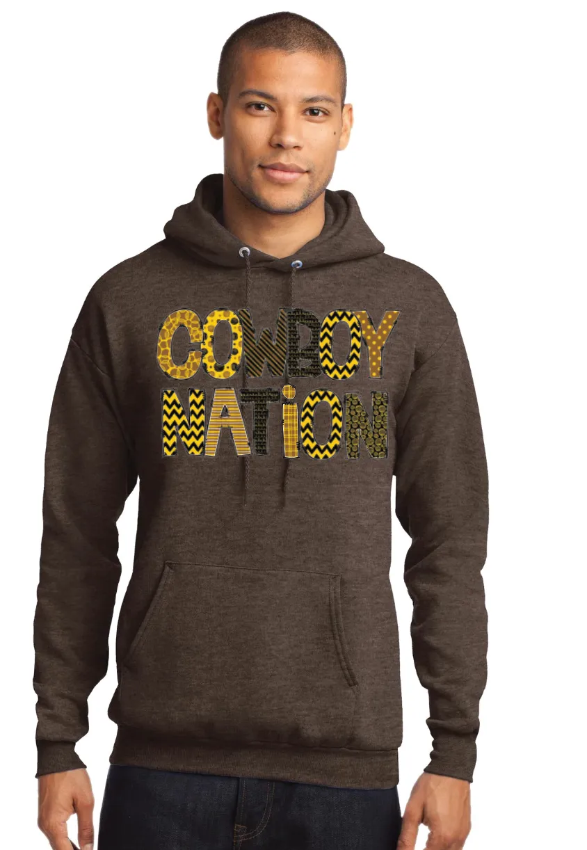 Wyoming Cowboy Nation Hoodie